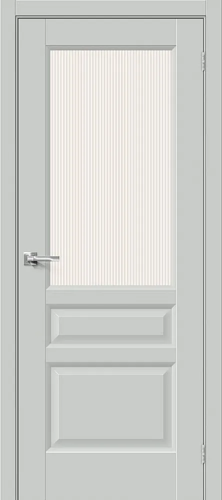 Фото Межкомнатная дверь Неоклассик-35 Grey Silk BR5659