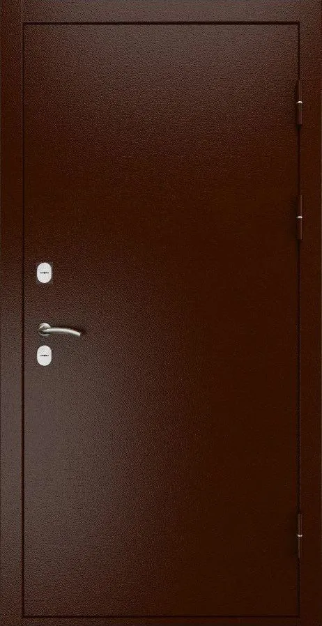 Фото Дверь ДвериПРО L Термо Д-19 (16мм, Грецкий орех + черная патина винорит) DPRO195599