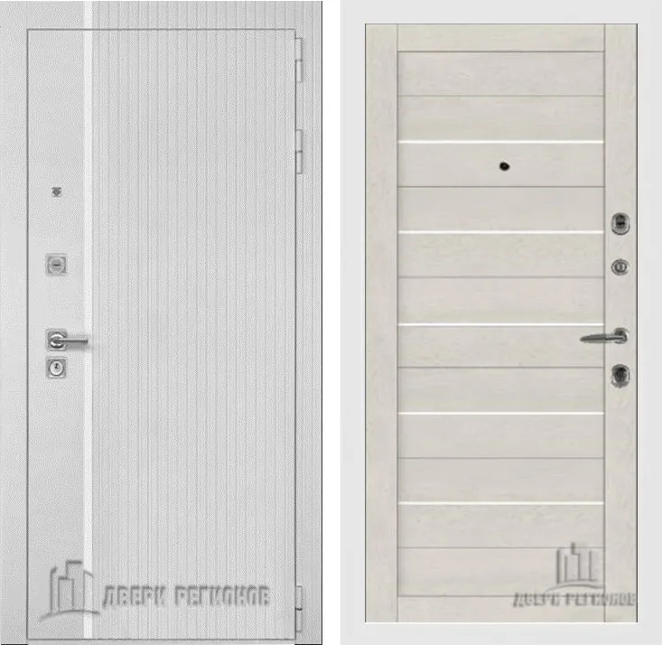 Фото Дверь ПРЕЗИДЕНТ ЛАЙН БЕЛЫЙ МАТОВЫЙ DIS006976
