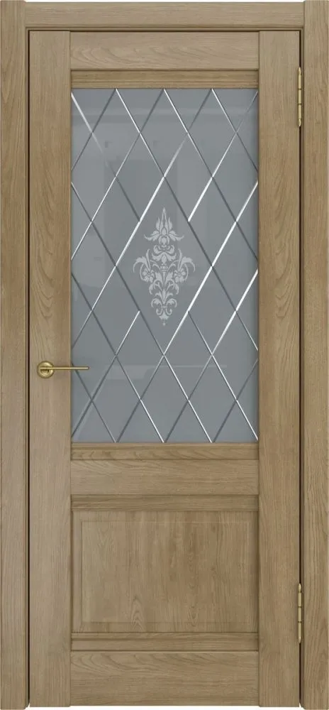 Фото Межкомнатная дверь ЛУ-52 (Дуб натуральный, до, 900x2000)