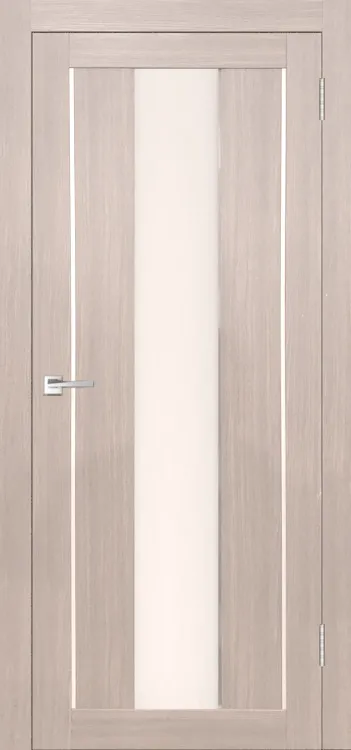 Фото Межкомнатная дверь Легенда Y-2 тон Кремовая лиственница Остекление Сатинат белое